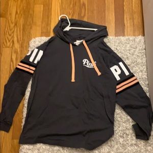 Pink hoodie